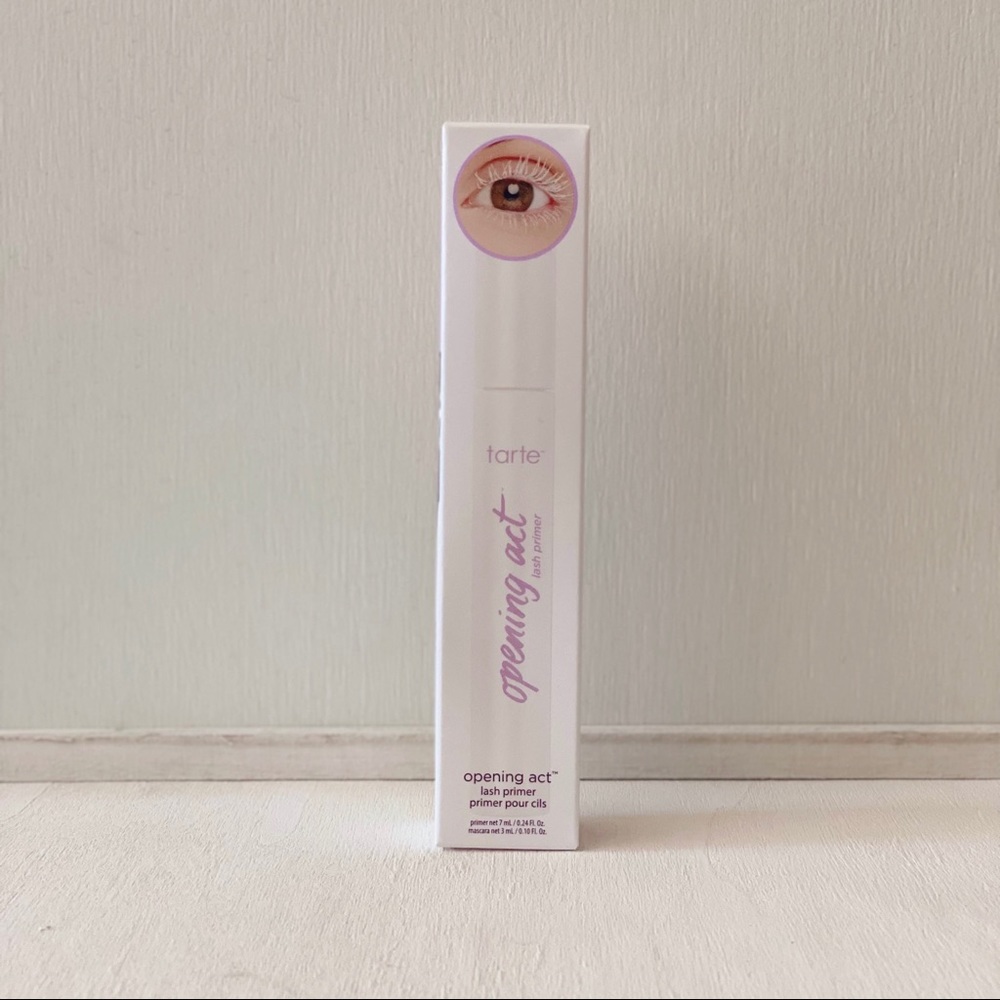 New Tarte Opening Act Lash Primer and mini Lights Camera Lashes Mascara Set